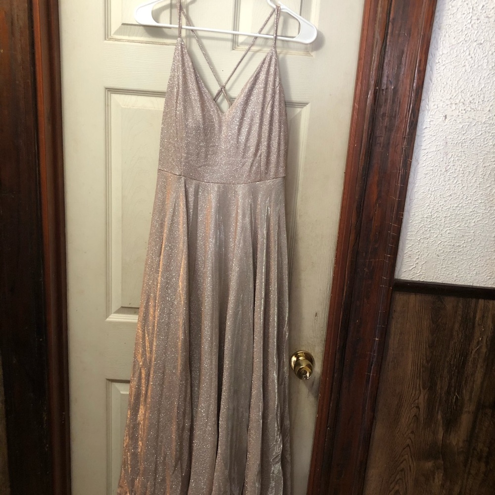 Champagne Prom Dress